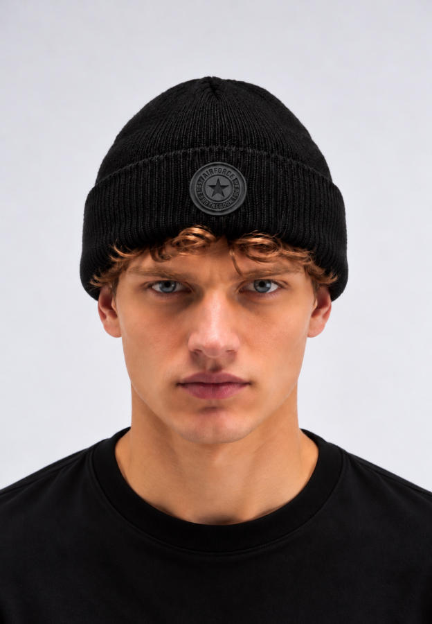 Afbeelding van FRU0620 - BONNET Small Logo - True Black - AIRFORCE 